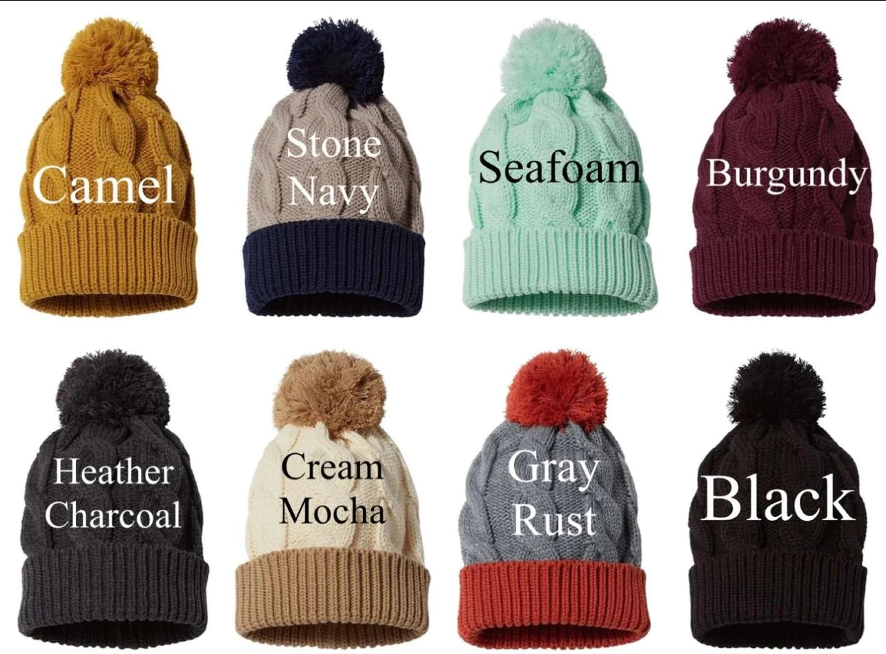 (PO) Beanie with pom: EXCLUSIVE Anti-Social