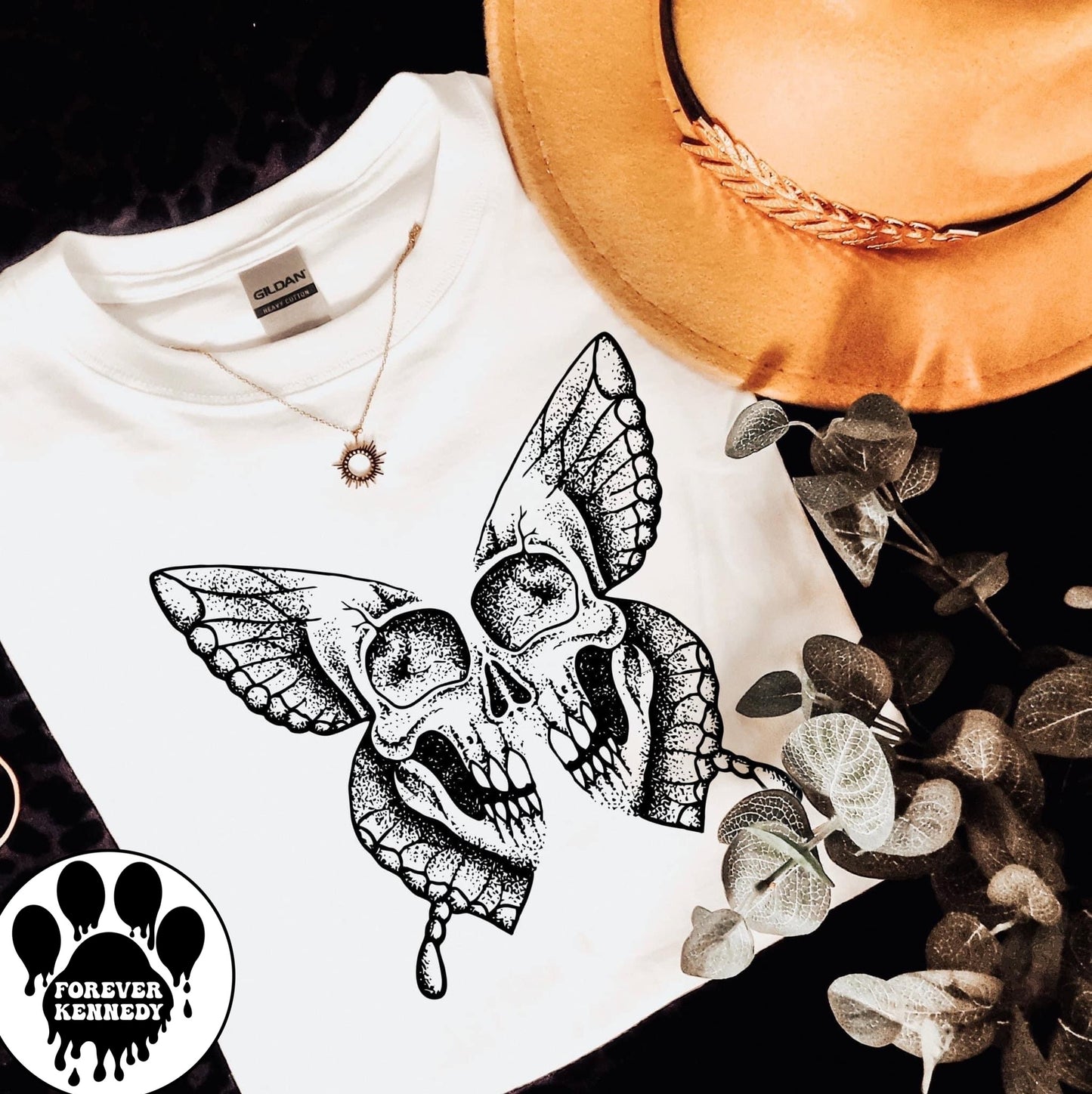 (MTO) Pick Your Apparel: Skull Butterfly