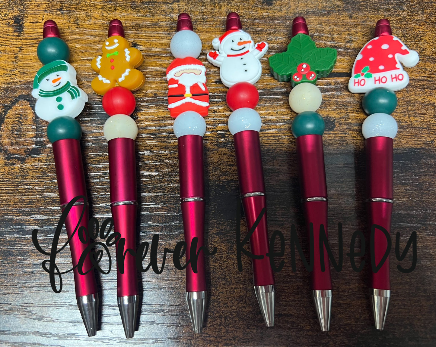 (RTS) Beaded Pen / Holiday & Christmas