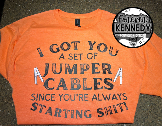 (MTO) Pick your Apparel: Jumper cables