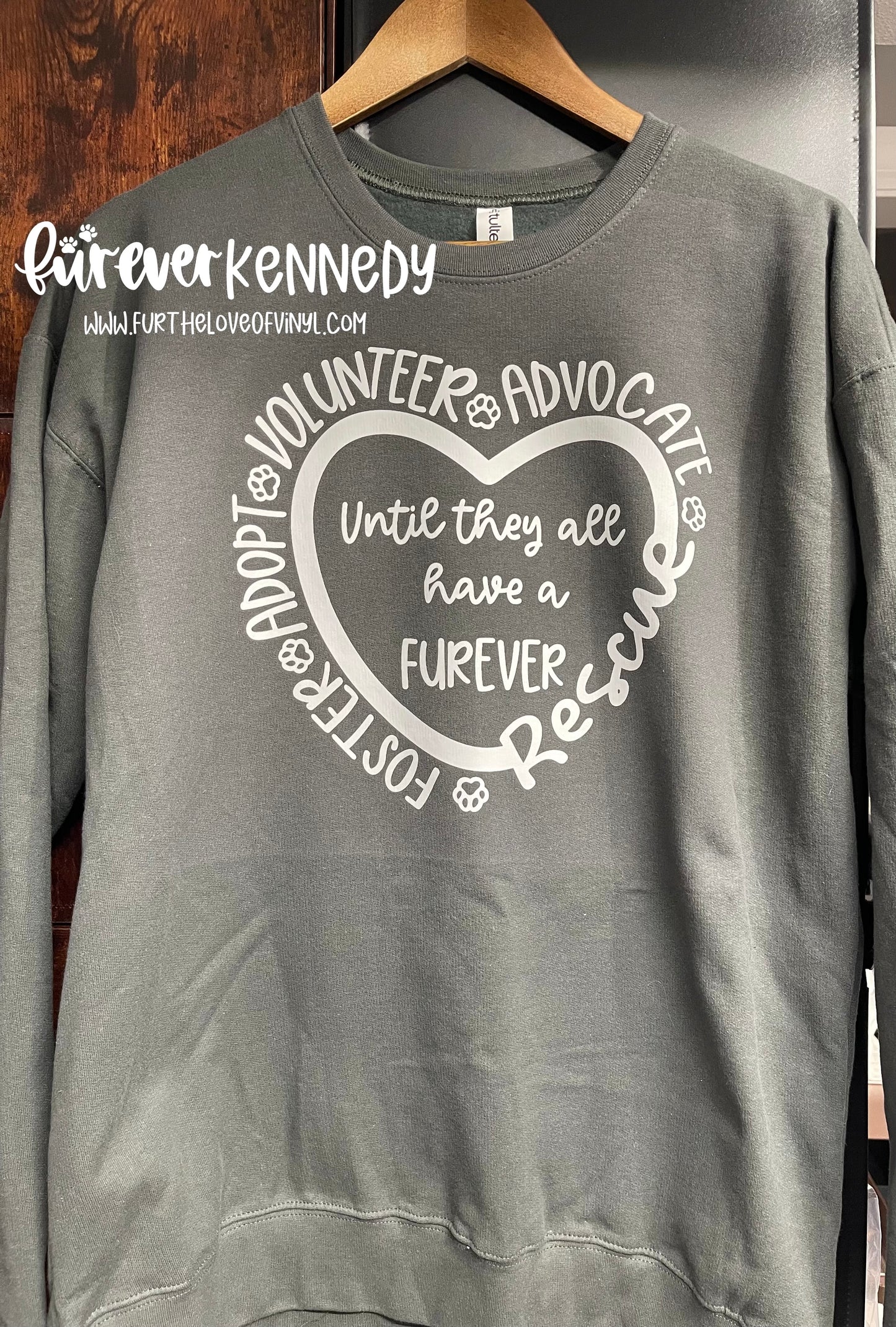 (MTO) Apparel: Until they all have a furever