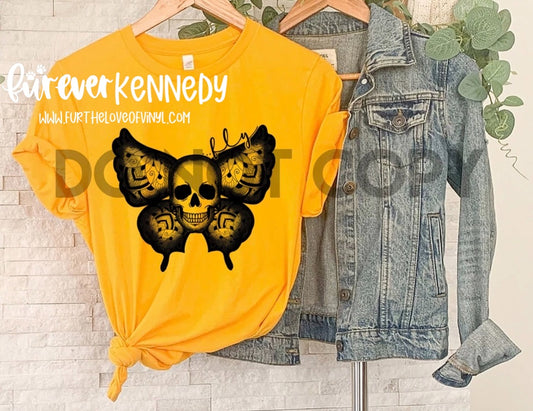 (MTO) Apparel: Butterfly skull