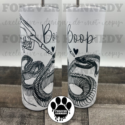 (MTO) Sub Tumbler: Exclusive / Snake skeleton boop