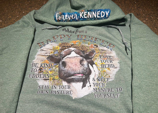 (MTO) Pick your Apparel: Farm / Happy heifer